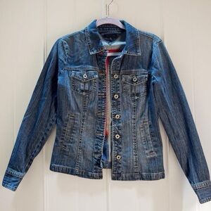 Tommy Hilfiger Denim Blue Women's Jacket Size Small